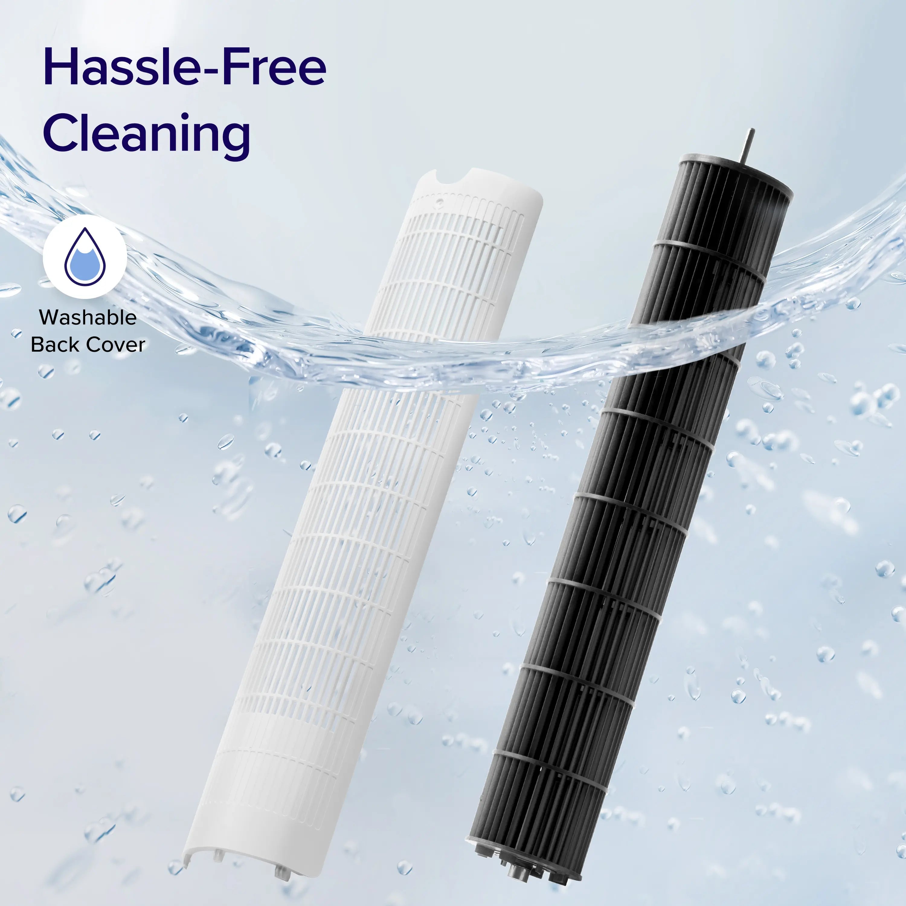 LEVOIT Classic 42 Tower Fan, Oscillating Quiet 42 Inch Fan 25ft/s Velocity 25dB With AC Motor for Bedroom, 4 Modes, 12H Timer, Standing Fan for Home